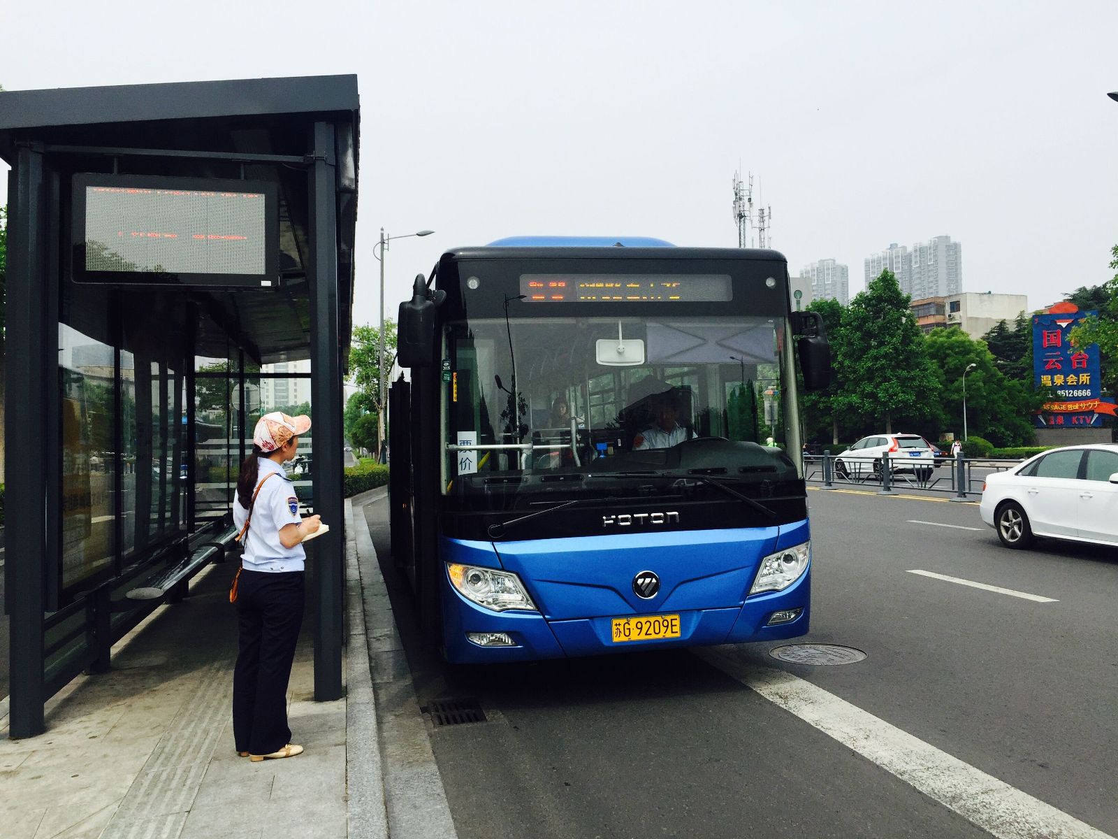 公交集團海通公交公司開展點位檢查活動助力創(chuàng)文工作